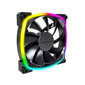 Fan module Montech AX120 PWM 120mm 12V Black 3-pin 4-pin