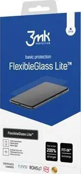 Elastīgs stikls 3MK Lite iPhone 5S/SE