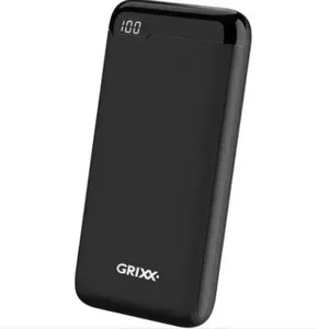 Портативный аккумулятор Grixx Powerbank 20000mAh Power Delivery USB-C Черный