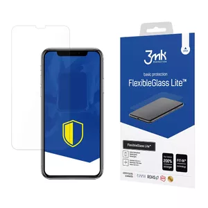 Защитное гибкое стекло 3MK Flexible Glass Lite для iPhone X – тонкая гибкая защитная пленка