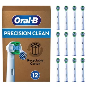 Oral-B Precision Clean Toothbrush Heads 12 pcs White