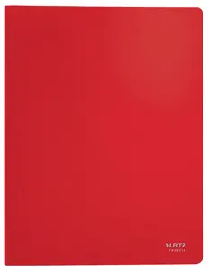 LEITZ Recycle Display Book 46770025 A4 Red Polypropylene with 40 Pockets