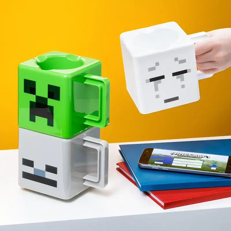 Paladone Minecraft Stacking Mugs Set of 3 Photo 5