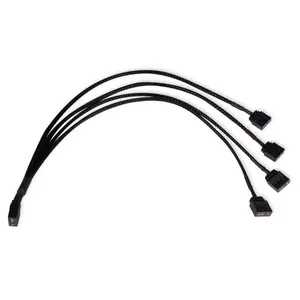 RGB splitter cable Alphacool 18711 5V Black 300mm
