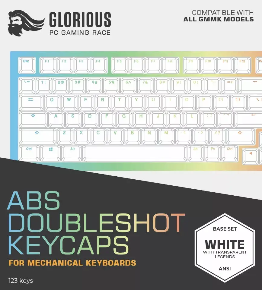 Клавиша клавиатуры Glorious PC Gaming Race Doubleshot Keycaps V2 Photo 3