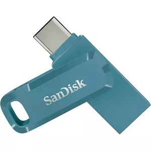 SanDisk Ultra Dual Drive Go USB 64GB USB флеш накопитель USB Type-A / USB Type-C 3.2 Gen 1 (3.1 Gen 1) Синий