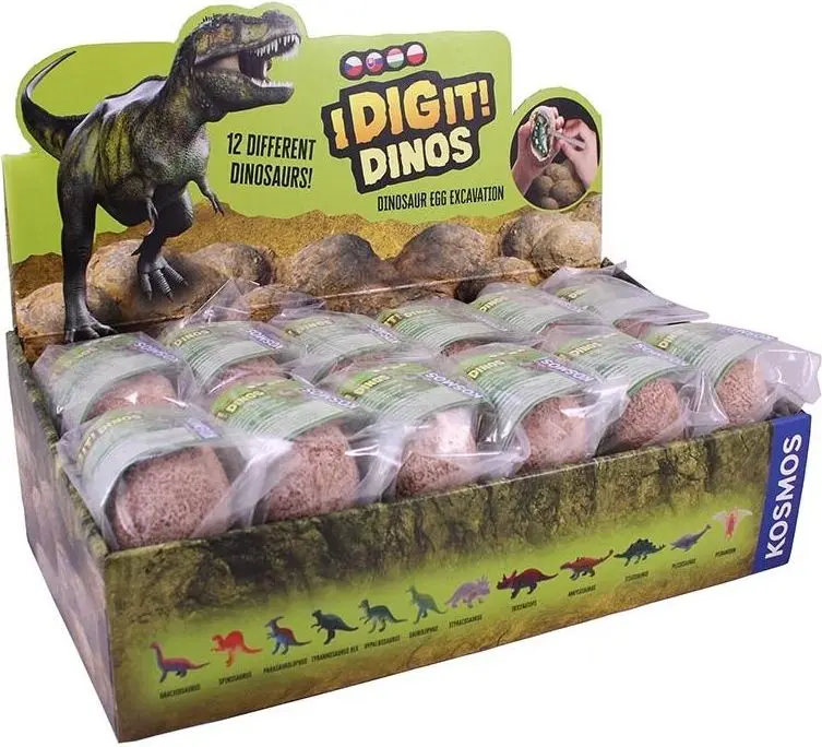 Piatnik I Dig It! Dino Eggs Displejs asorti Photo 2