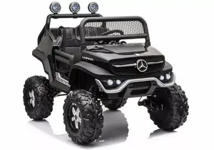 LEAN Cars 5621 Ride-on Toy Car with Light Effects, Black