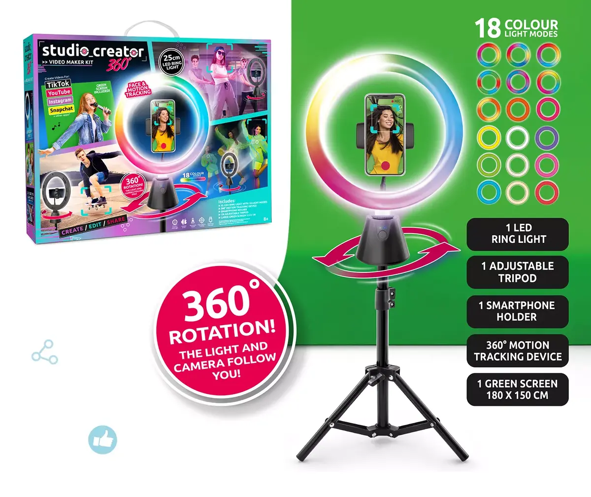Rotating Studio Canal Toys INF028CL 360 Degrees Photo 2
