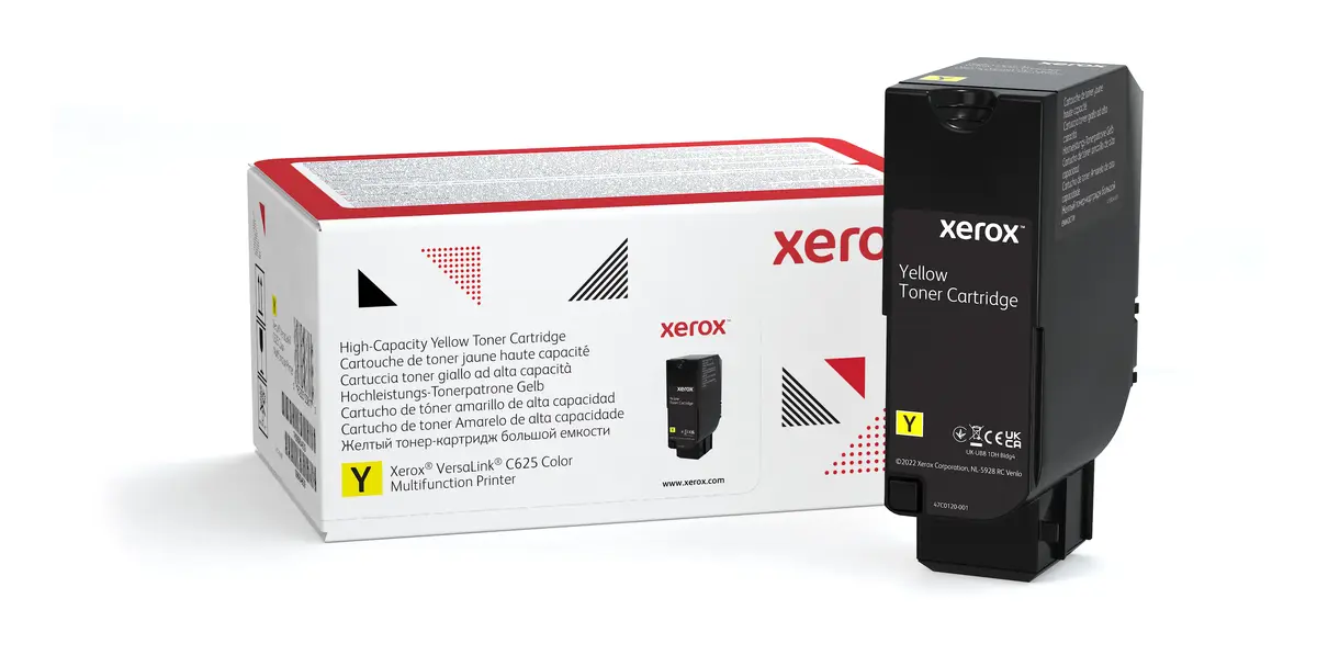 Xerox Oriģinālais VersaLink C625 Dzeltens Paaugstinātas