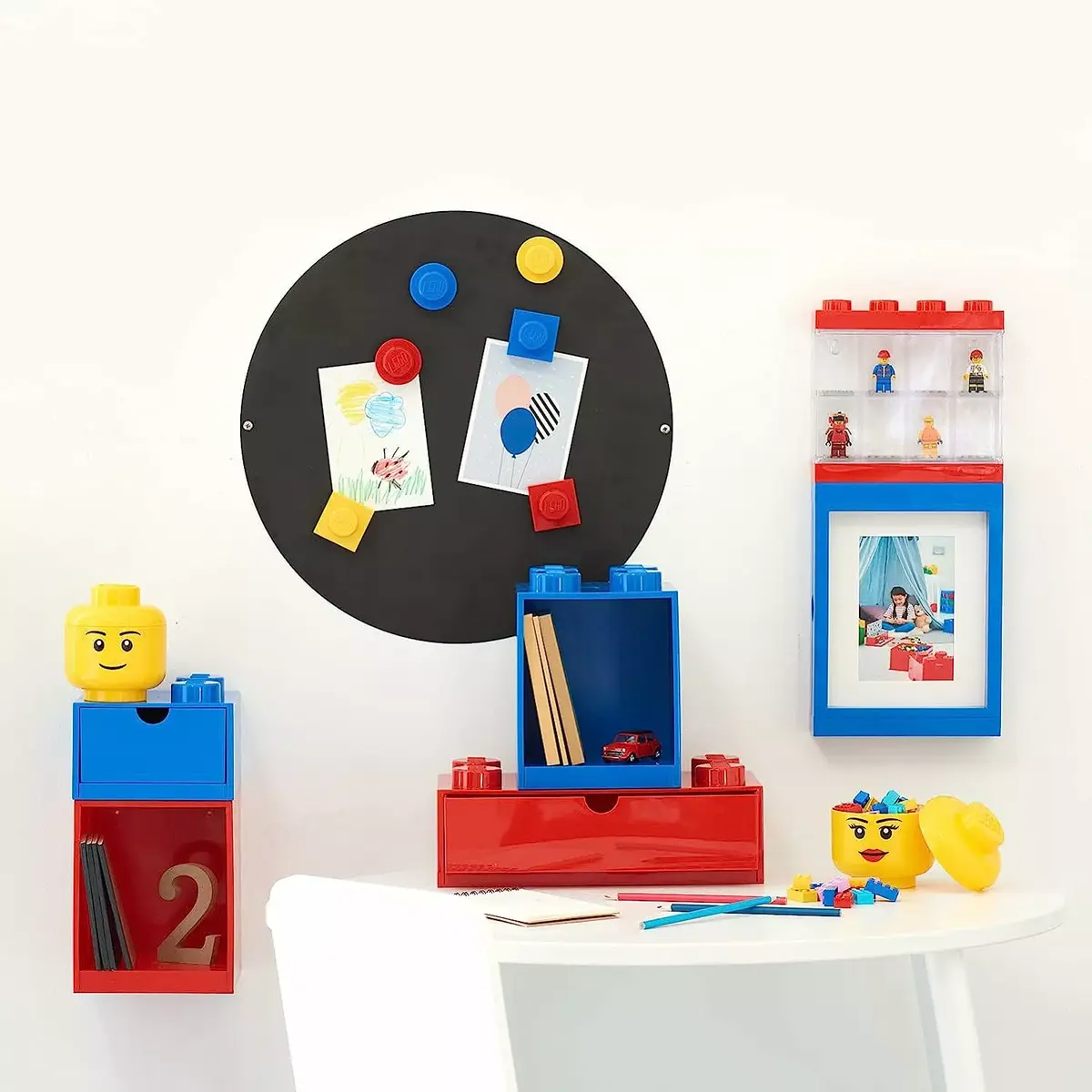 Короб Room Copenhagen LEGO Head Skeleton (большой) Photo 4