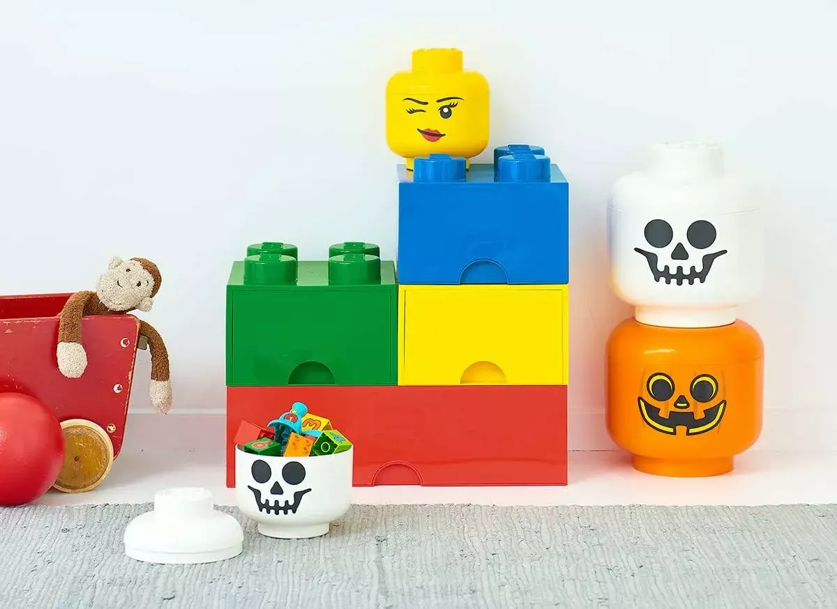 Короб Room Copenhagen LEGO Head Skeleton (большой) Photo 5
