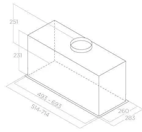 Built-in Elica FOLD S IX/A/52 Photo 2