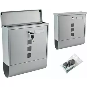 Mailbox Malatec 364808-uniw — universal letterbox for wall mounting, weather-resistant metal