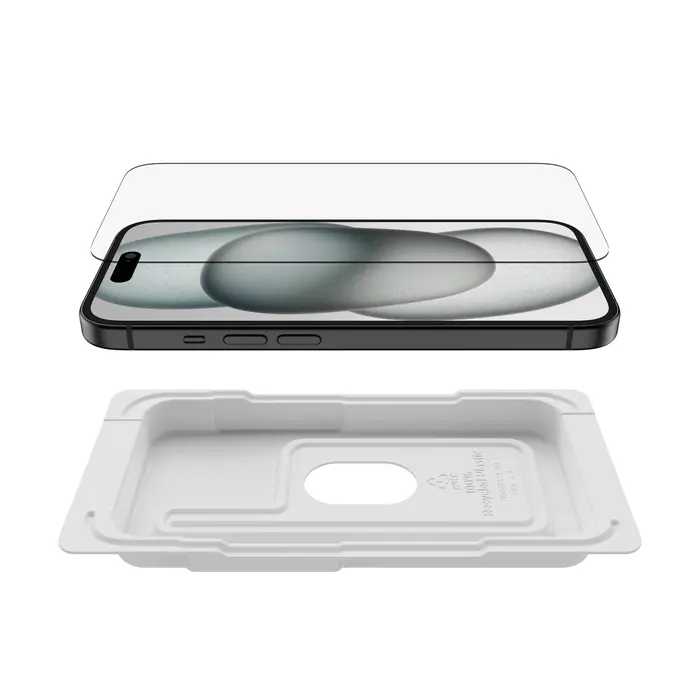 Belkin ScreenForce aizsargstikls Apple iPhone 15 Photo 4