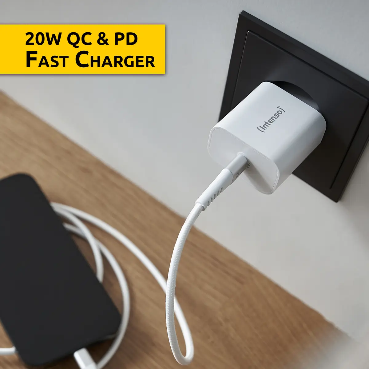 Зарядное устройство Intenso Power Adapter W20C USB-C Photo 7