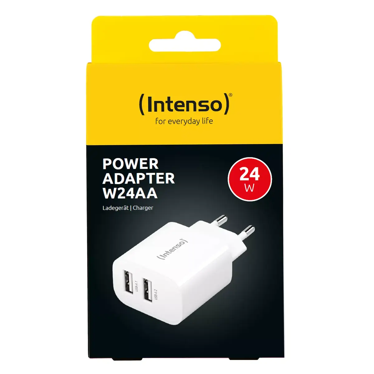 Iekštelpu lādētājs Intenso POWER ADAPTER 2XUSB-A/7802412 Photo 2