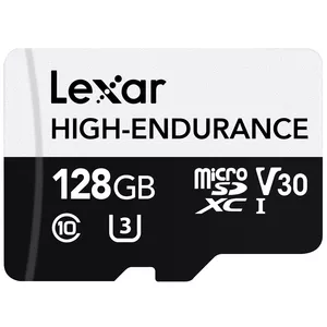 Lexar High-Endurance 128 GB MicroSDXC UHS-I Class 10