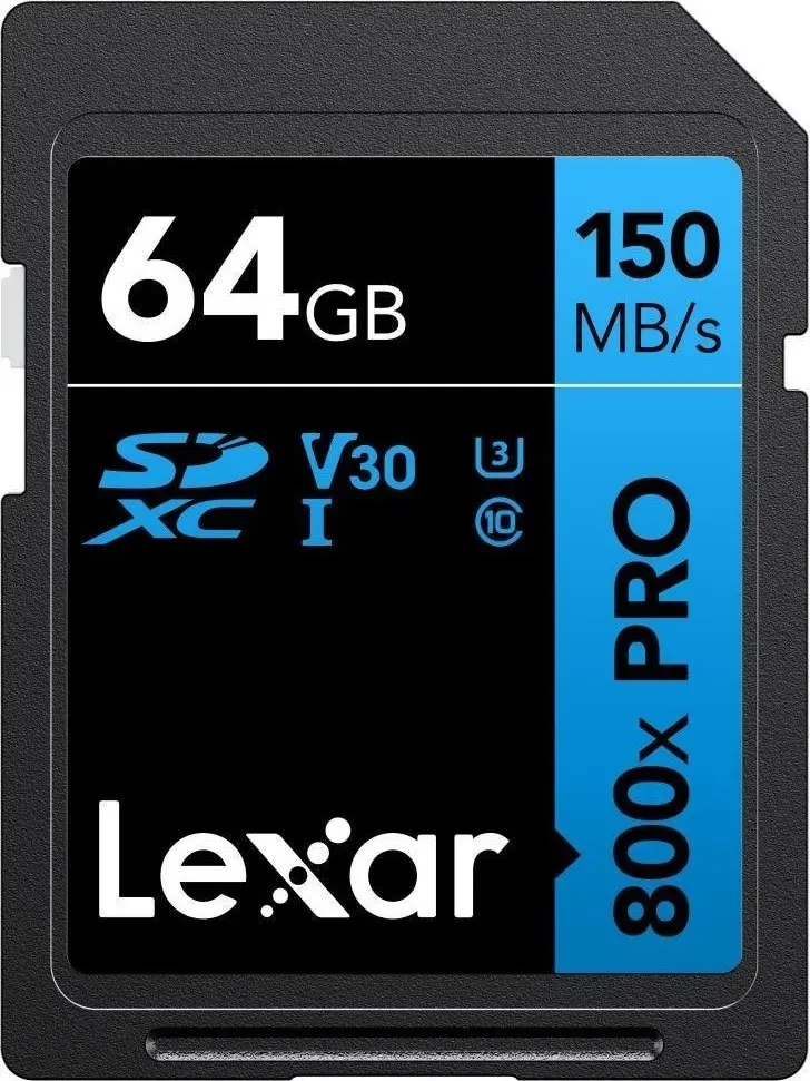 SDXC atmiņa Lexar 64 GB UHS-I