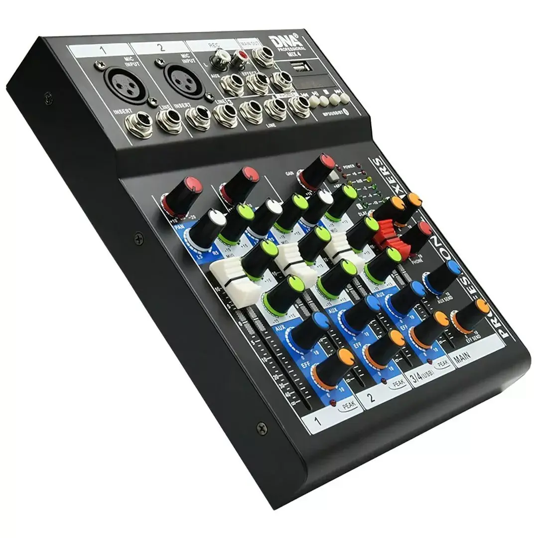 DNA Professional MIX 4 — 4-channel analogue USB mixer Photo 2