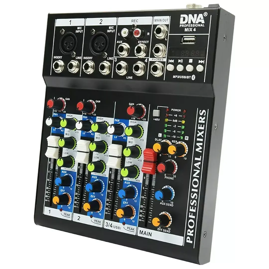 DNA Professional MIX 4 — 4-channel analogue USB mixer Photo 3