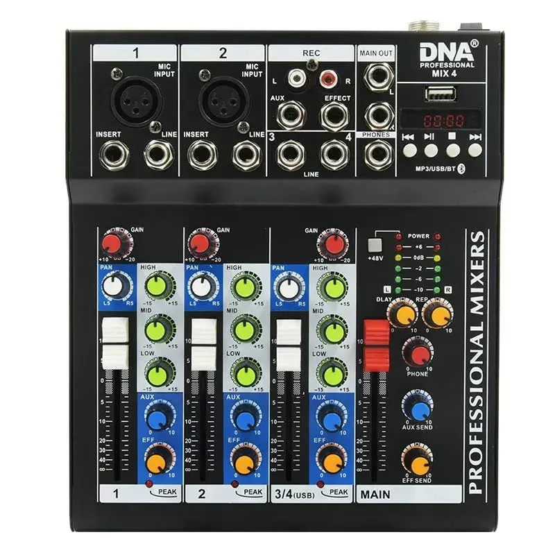 DNA Professional MIX 4 — 4-channel analogue USB mixer Photo 5