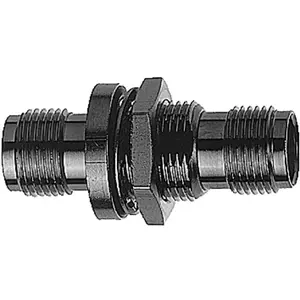 Cable gender changer Telegärtner J01014A2233 TNC Black