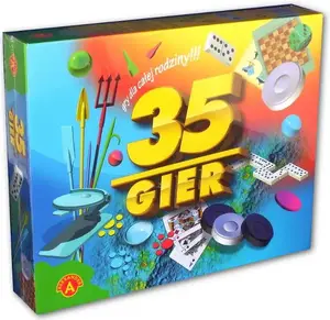 Набор настольных игр Alexander Game Kit — 35 игр, комплект для семьи и путешествий