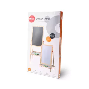 Double-sided Wooden Easel b&o 8020ML – studio drawing board, freestanding, two working surfaces