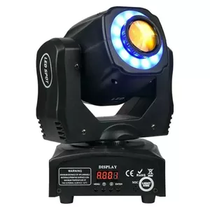 Moving head light Light4Me Mini Spot 60 Ring 60W RGBW