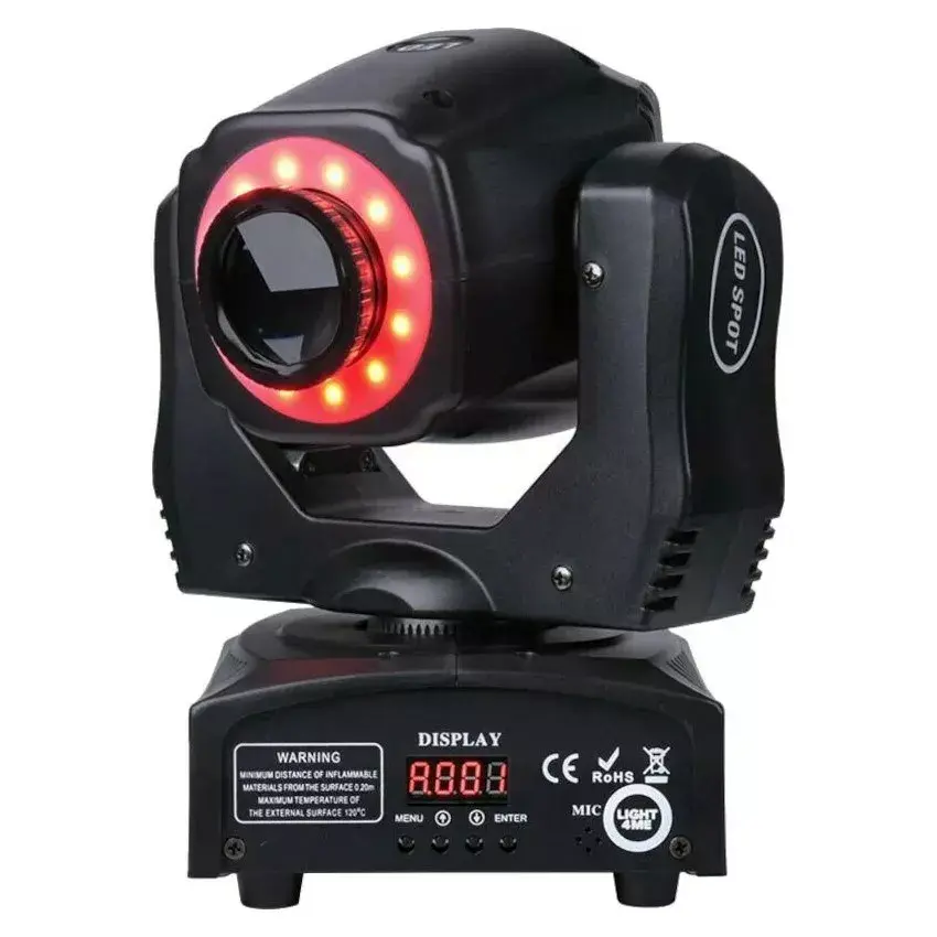 Light4Me Mini Spot 60 Ring moving head 60W RGBW Photo 2