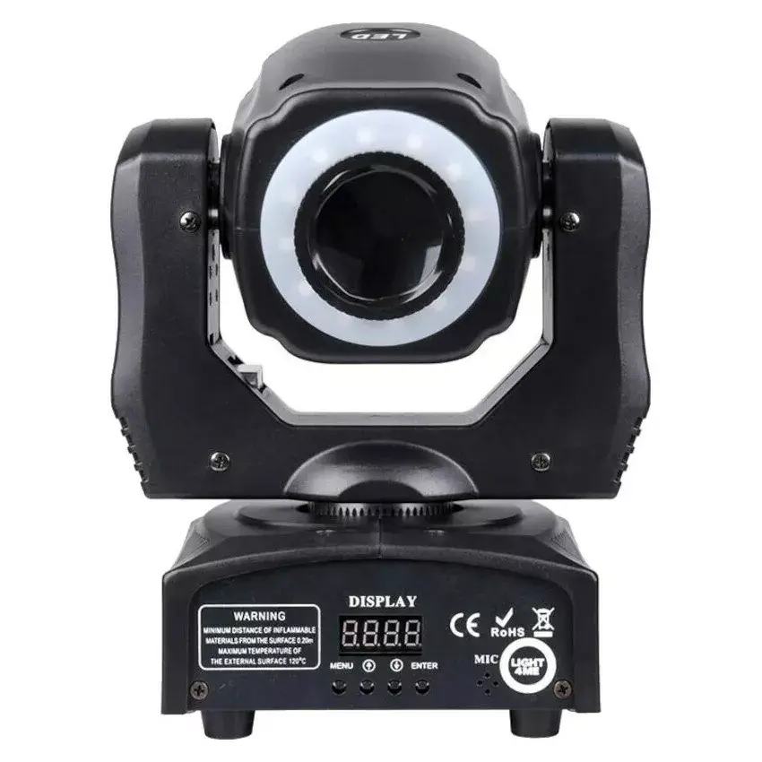 Light4Me Mini Spot 60 Ring moving head 60W RGBW Photo 3
