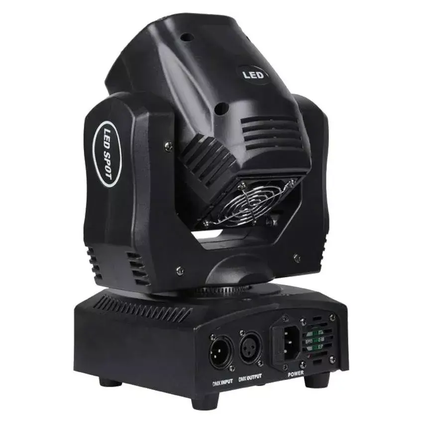 Light4Me Mini Spot 60 Ring moving head 60W RGBW Photo 5