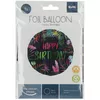 Foil balloon Folat Birthday Neon Tropical 45 cm Photo 2