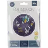 Foil Balloon Folat Birthday Space 45 cm Photo 2