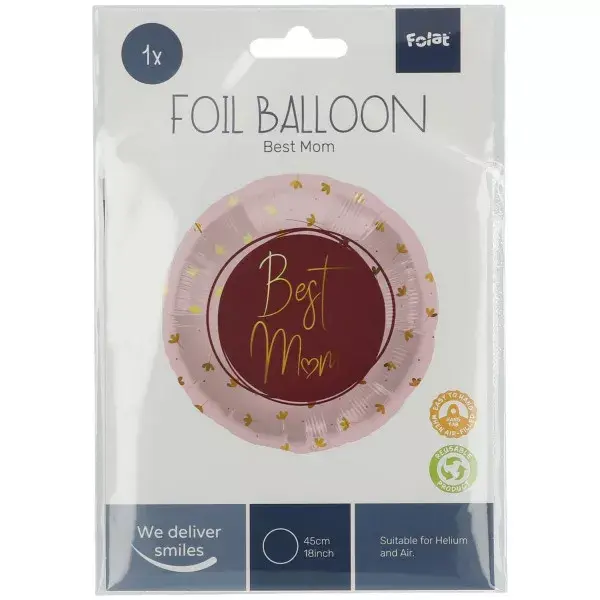 Foil balloon Folat Best Mum 45 cm Photo 2