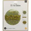 Foil balloon Folat 3D Golden Dawn 56 cm Photo 4