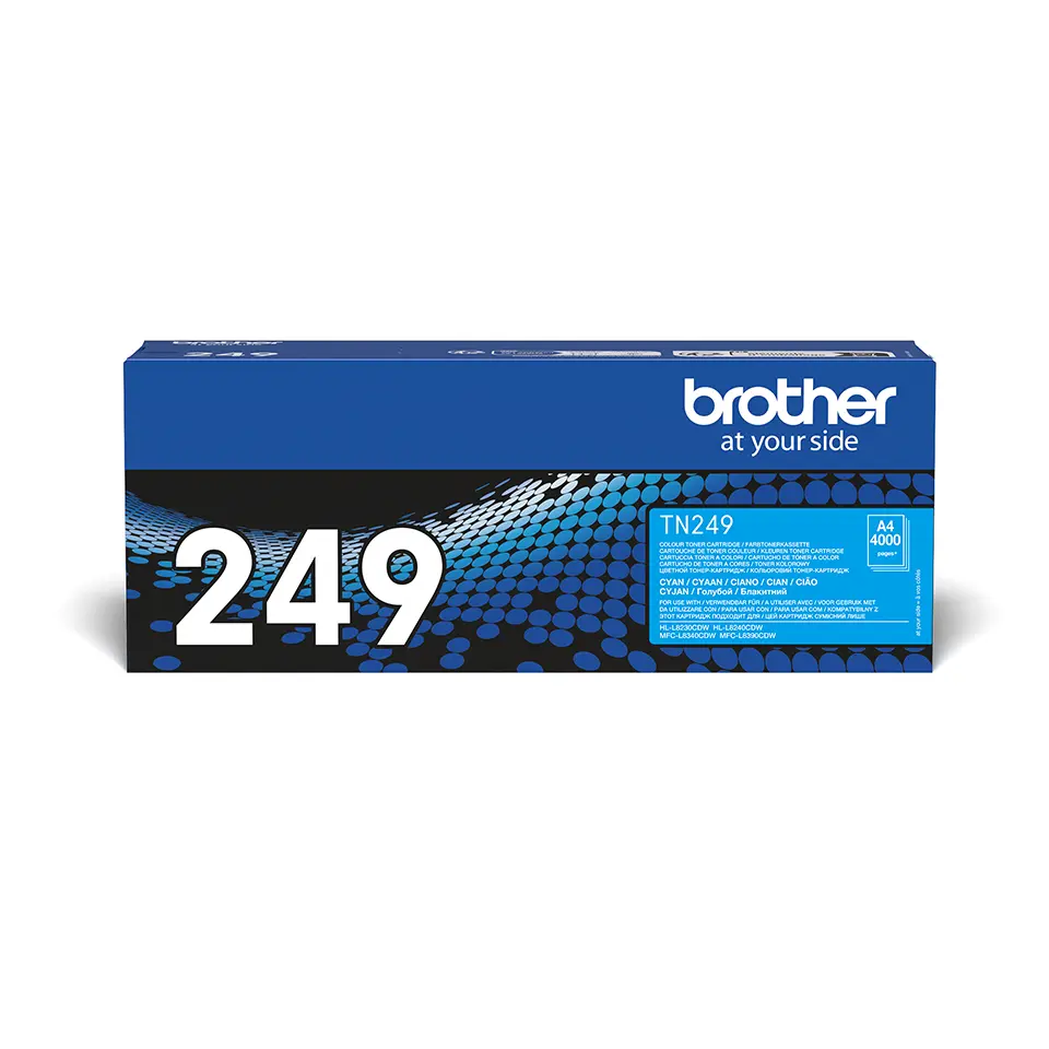 Oriģinālais ciāna tonera kasetne Brother TN-249C