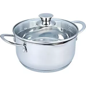Maestro MR-3510-16 Stainless Steel Pot with Lid, 16 cm, 1.5 L