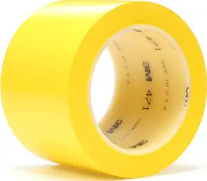 Līmlente 3M 7000028852 Dzeltena PVC 50m 33mm