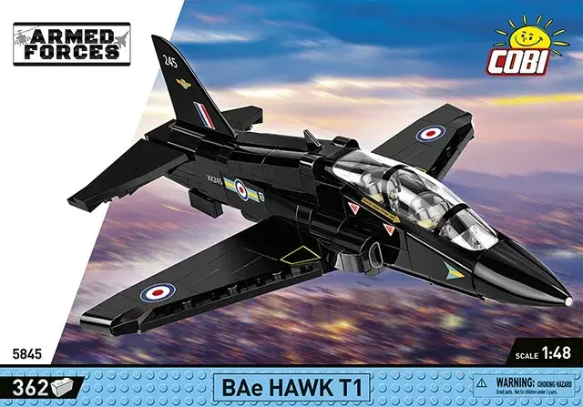 Konstruktors Cobi BAe Hawk T1 5845 detaļas Photo 2