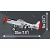 Cobi Top Gun Mustang P-54D 1:48 модель 5847 Photo 5