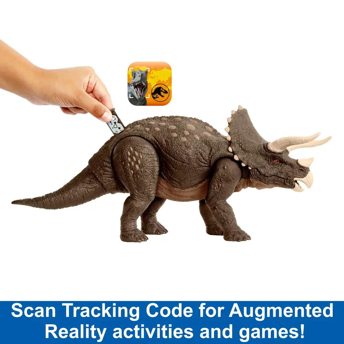MATTEL Jurassic World Triceratops figūriņa Photo 7