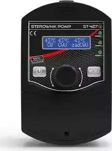 Control unit TECH ST-427I for installations — 3 pumps, black