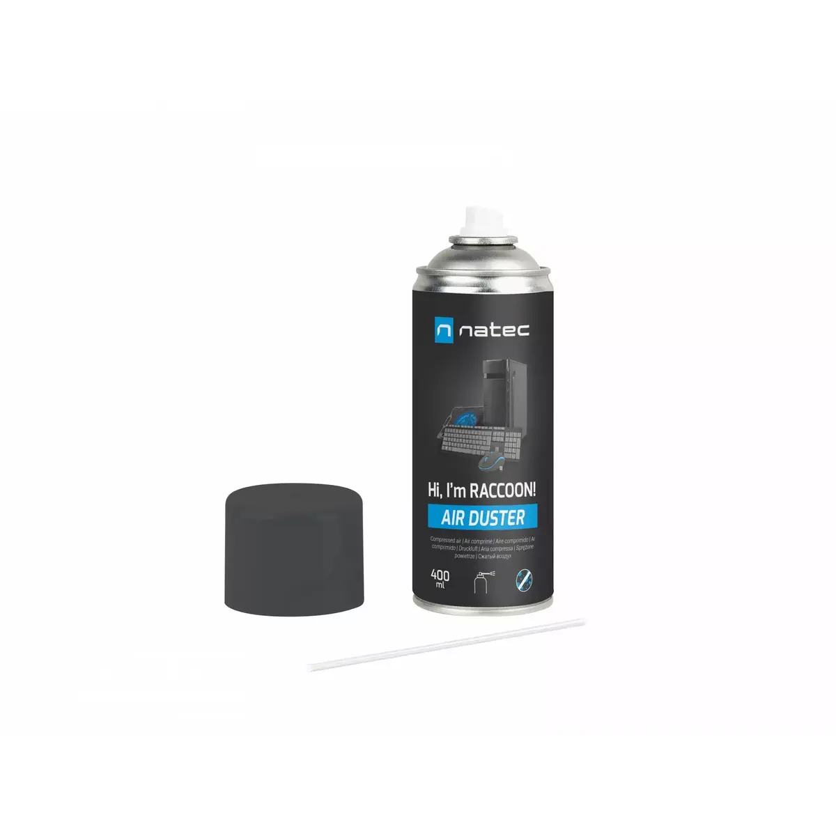 Compressed air duster NATEC Raccoon 400 Photo 2