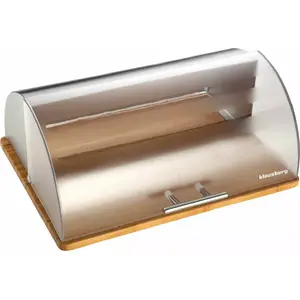 Maizes kaste Klausberg KB-7096 bambusa un nerūsējošā tērauda virtuves uzglabāšanai