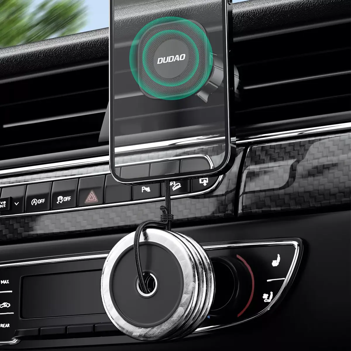 Dudao F6C+ magnetic car phone holder Photo 8