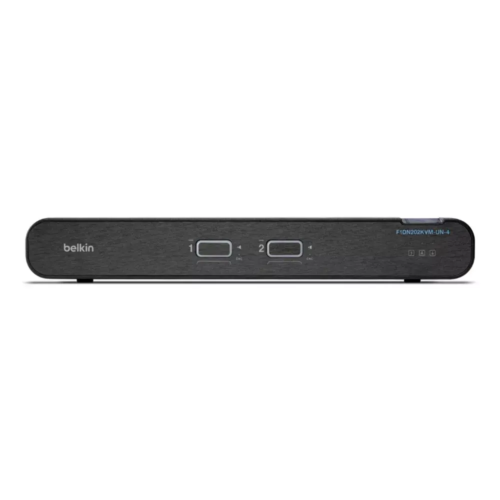 Belkin Universal 2nd Gen 2-портовый защищённый KVM Photo 2