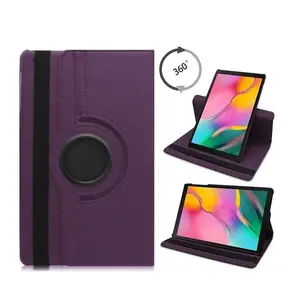 Tablet book case Riff for Samsung Galaxy Tab S4 10.5 (T830/T835) purple with 360° rotating mechanism