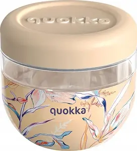 Plastic Food Jar QUOKKA 770 ml — Quokka Bubble Lunchbox (Vintage Floral)
